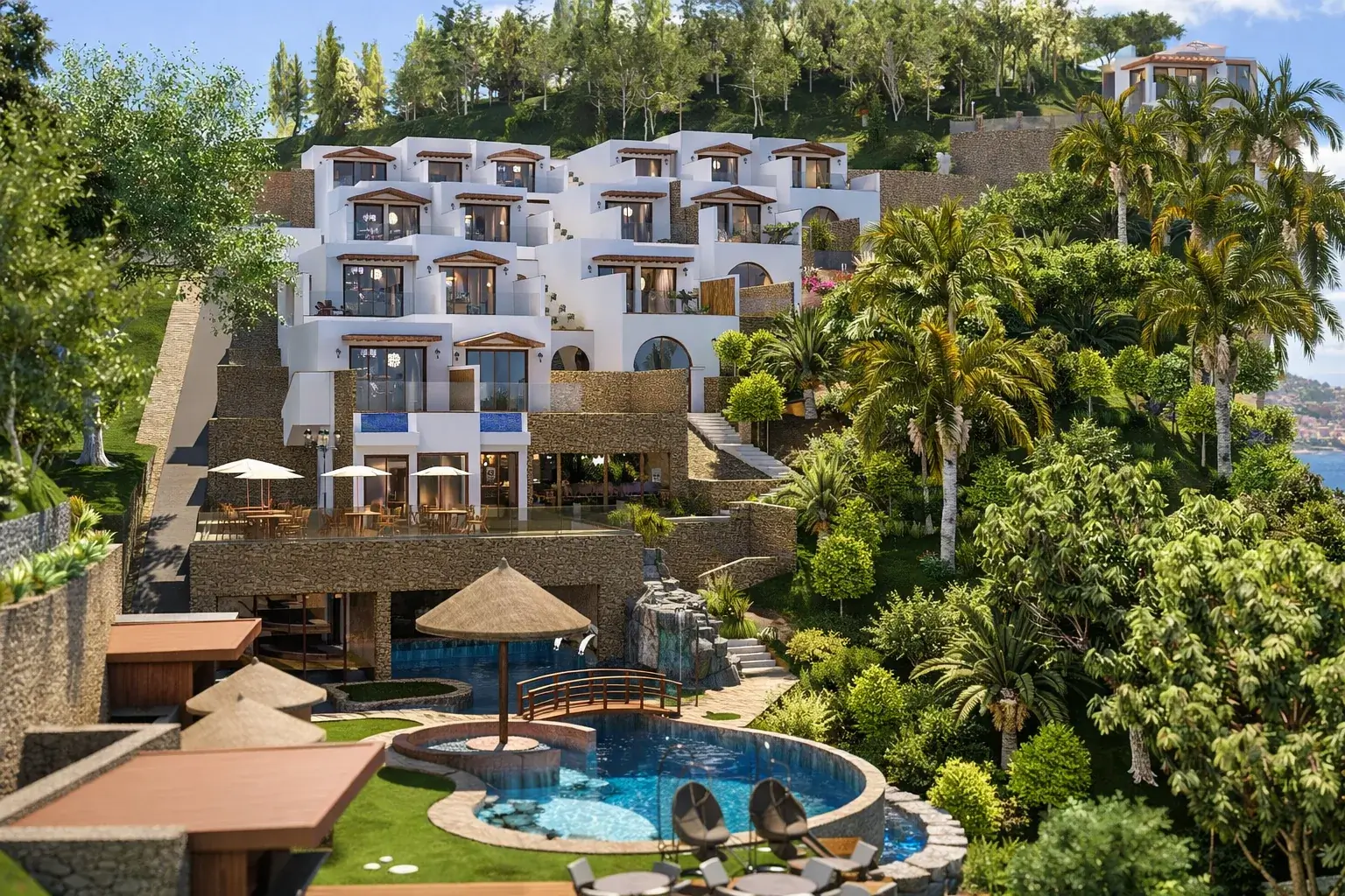 La Roca Serena exterior rendering 2 by Khalil Grouz