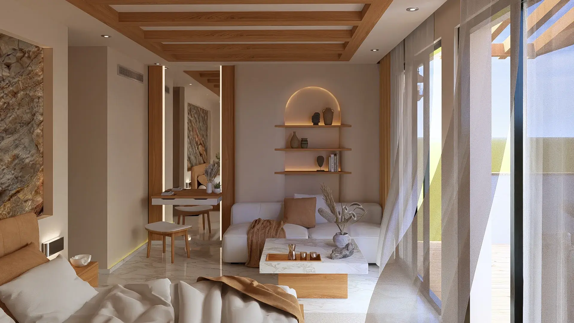 Room 1 Andalusian room design by Khalil Grouz